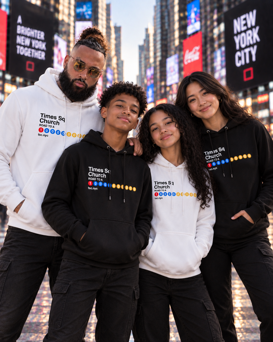 TSC Road TO A Blllion Subway Hoodie