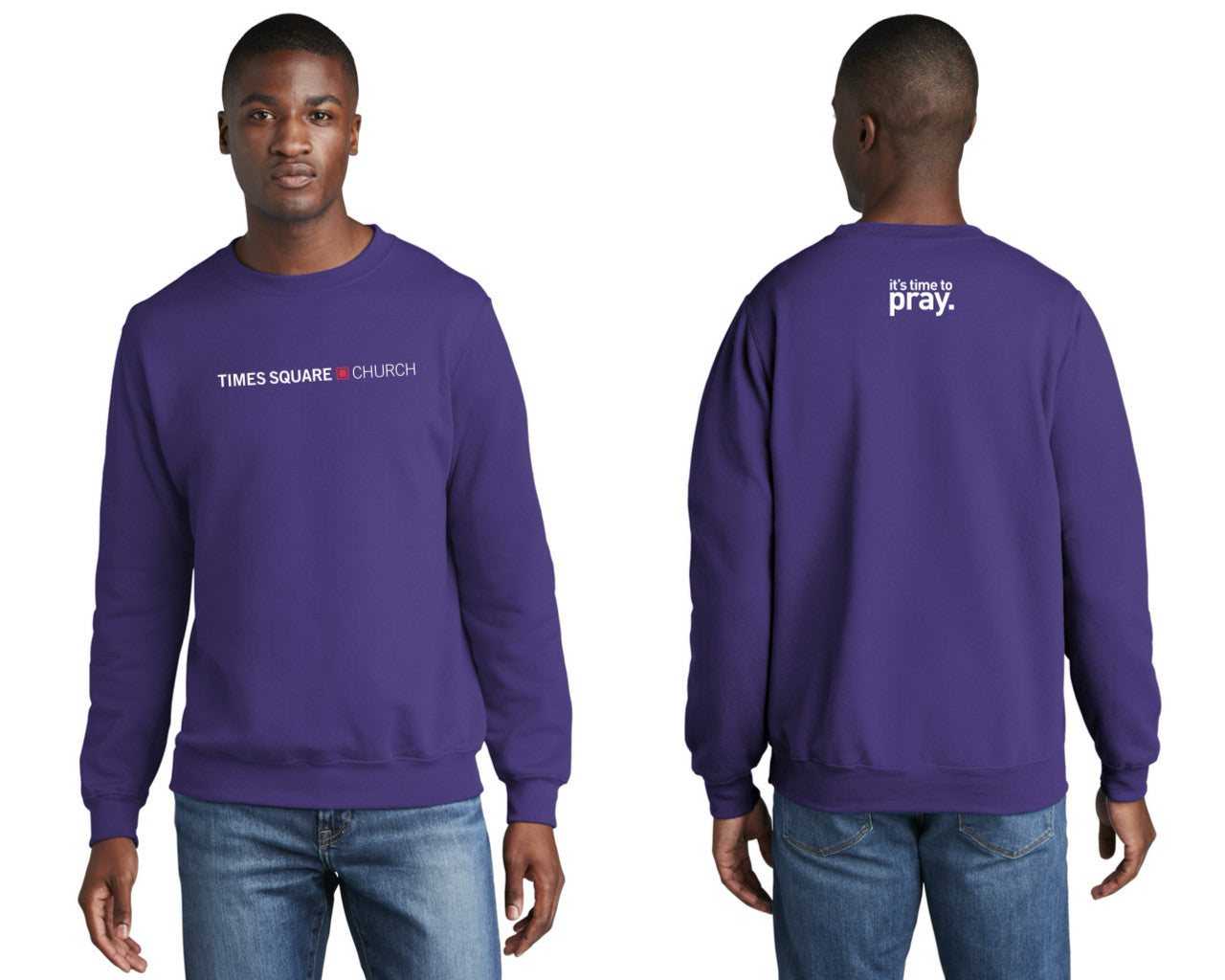 TSC Purple Crew Neck