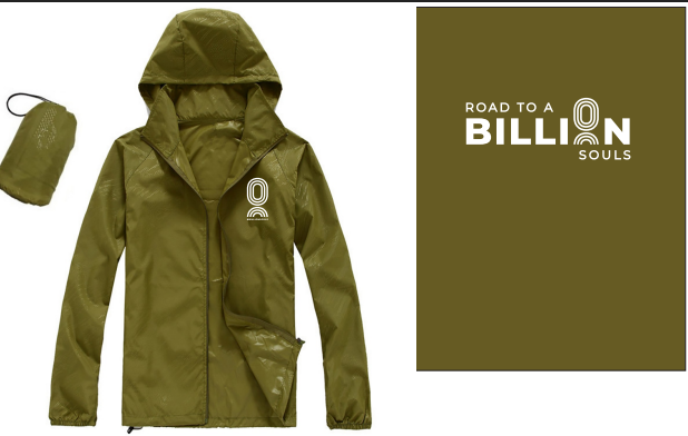 Road TO A Billion Jacket Windbreaker