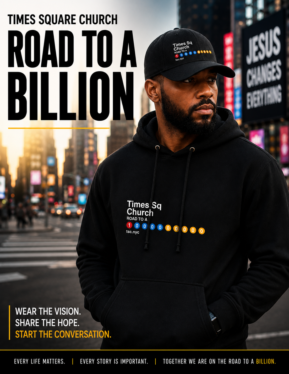 TSC Road TO A Blllion Subway Hoodie
