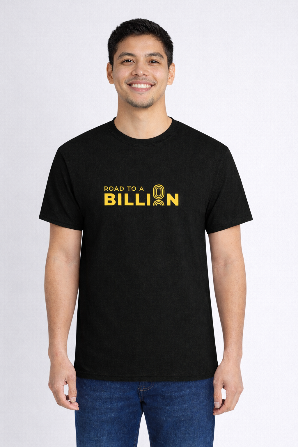 Road To A Billion T-Shirt (Gold)