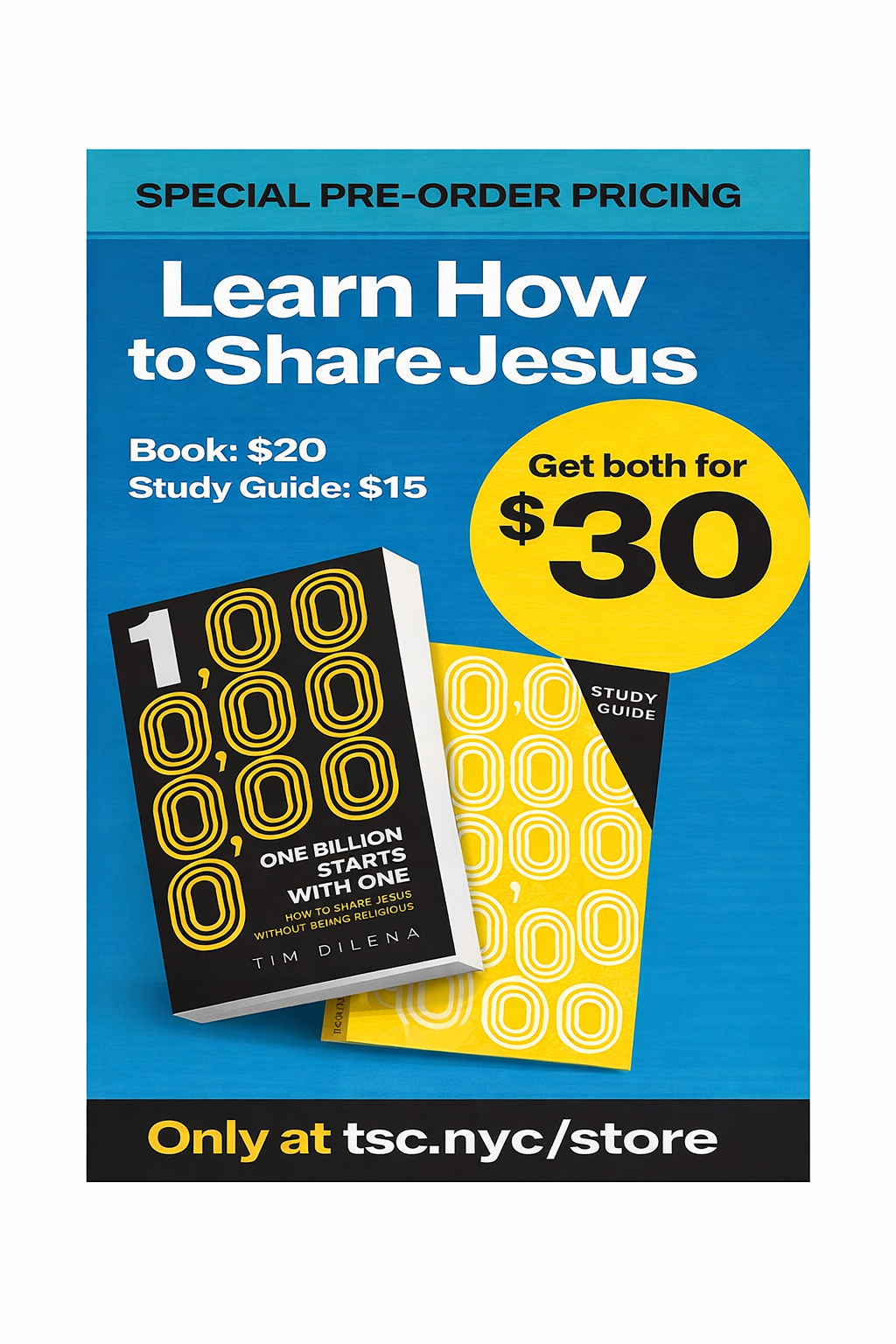 Learn How to Share Jesus - Book & Study Guide Bundle (Pre-Order)